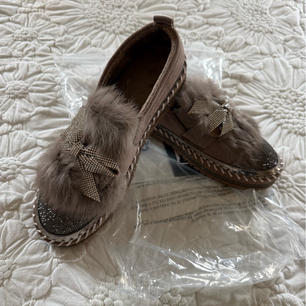 Rhinestone Loafers